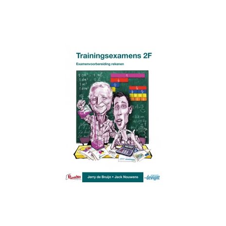 Afbeelding van Trainingsexamens Rekenen : 2F Afbeelding van Trainingsexamens Rekenen : 2F