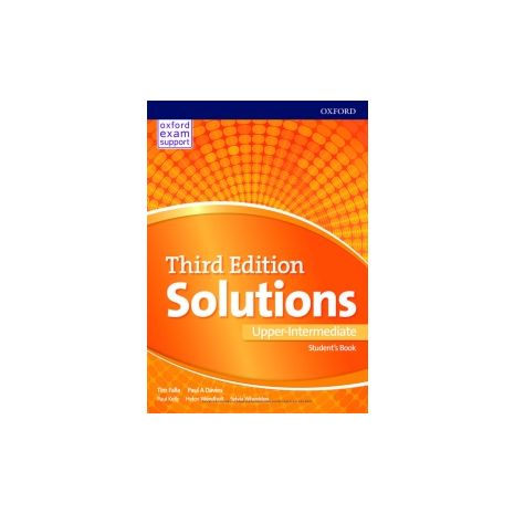Afbeelding van Solutions 3rd ed : Upper-intermediate : Student's book
