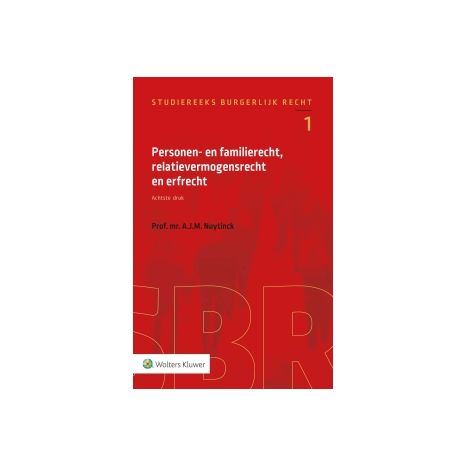 Afbeelding van Personen- en familierecht, relatievermogensrecht en erfrecht Afbeelding van Personen- en familierecht, relatievermogensrecht en erfrecht