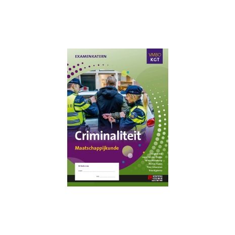 Afbeelding van Criminaliteit 5e dr : vmbo-kgt : Les/werkboek