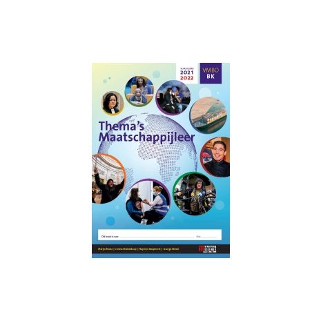 Afbeelding van Thema's maatschappijleer 2021-2022 : vmbo-bk : Les/werkboek