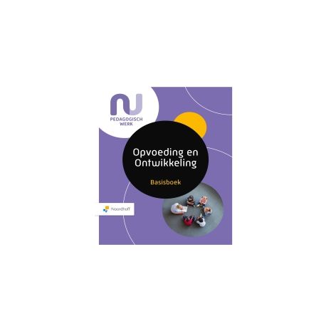 Afbeelding van NU Pedagogisch werk 2e dr : Basisboek opvoeding & ontwikkeling : Leerboek Afbeelding van NU Pedagogisch werk 2e dr : Basisboek opvoeding & ontwikkeling : Leerboek