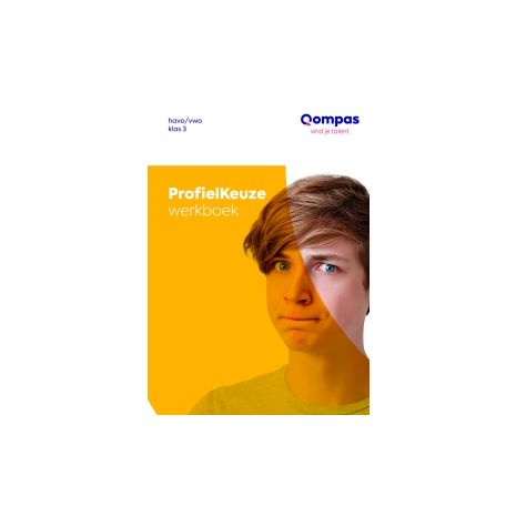 Afbeelding van Qompas Profielkeuze LOB 2021/2022 : havo/vwo : Werkboek Afbeelding van Qompas Profielkeuze LOB 2021/2022 : havo/vwo : Werkboek