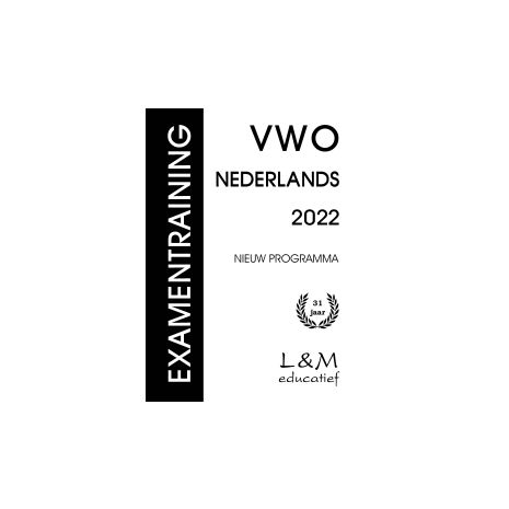 Afbeelding van Examentraining Nederlands : vwo : 2022 Afbeelding van Examentraining Nederlands : vwo : 2022