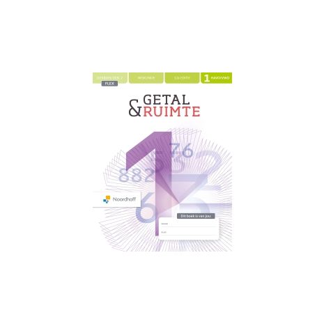 Afbeelding van Getal & ruimte 12e ed : 1 havo/vwo 2 : Leerboek Afbeelding van Getal & ruimte 12e ed : 1 havo/vwo 2 : Leerboek