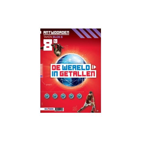 Afbeelding van De wereld in getallen 5e versie : Groep 8, blok 6 S+ : Antwoordenboek