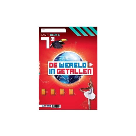 Afbeelding van De wereld in getallen 5e versie : Groep 7, blok 5 FS : Werkboek Afbeelding van De wereld in getallen 5e versie : Groep 7, blok 5 FS : Werkboek