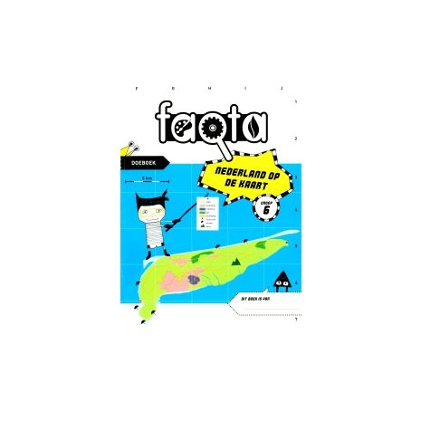 Afbeelding van Faqta : Groep 6 : Topo Nederland op de kaart : Doeboek