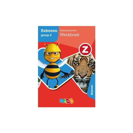 Afbeelding van Stenvert Rekenmeesters 2e dr : Groep 6 : Werkboek Afbeelding van Stenvert Rekenmeesters 2e dr : Groep 6 : Werkboek