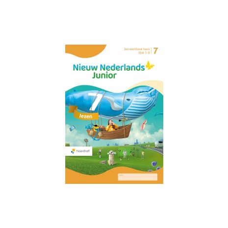 Afbeelding van Nieuw Nederlands junior Lezen : Groep 7, blok 5-8 : Leerwerkboek basis Afbeelding van Nieuw Nederlands junior Lezen : Groep 7, blok 5-8 : Leerwerkboek basis