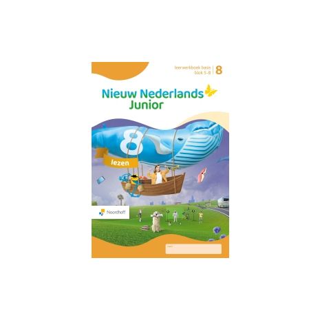 Afbeelding van Nieuw Nederlands junior Lezen : Groep 8, blok 5-8 : Leerwerkboek basis Afbeelding van Nieuw Nederlands junior Lezen : Groep 8, blok 5-8 : Leerwerkboek basis