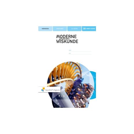 Afbeelding van Moderne wiskunde 12e ed : 3 vmbo-k AB : Werkboek