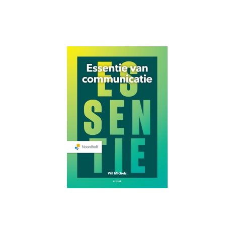 Afbeelding van Essentie van communicatie 4e dr Afbeelding van Essentie van communicatie 4e dr