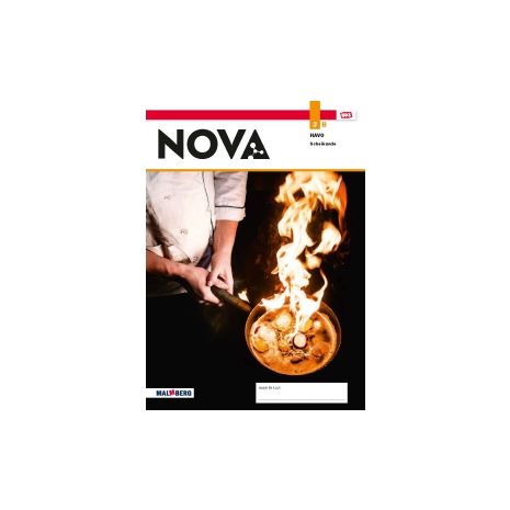 Afbeelding van Nova Scheikunde - MAX - : 3 havo B : Leeropdrachtenboek