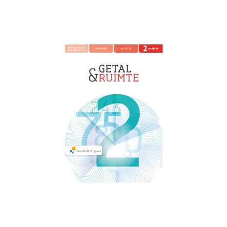 Afbeelding van Getal & ruimte 12e ed : 2 vmbo-bk 1 : Leerwerkboek uitwerkingen