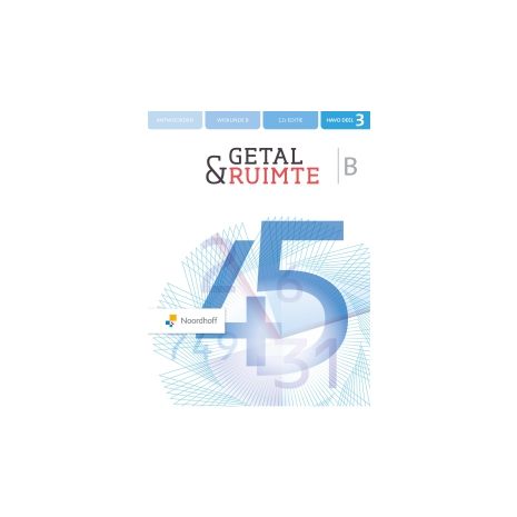 Afbeelding van Getal & ruimte 12e ed : havo B 3 : Antwoordenboek