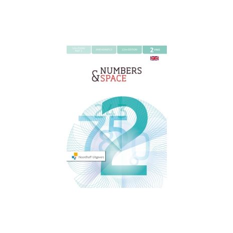 Afbeelding van Numbers & space 12th ed : 2 vwo part 2 : Solutions