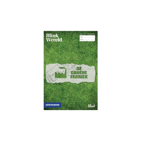 Afbeelding van Blink Wereld : Groep 5+6 B : Thema 5 De groene fabriek : Logboek Afbeelding van Blink Wereld : Groep 5+6 B : Thema 5 De groene fabriek : Logboek