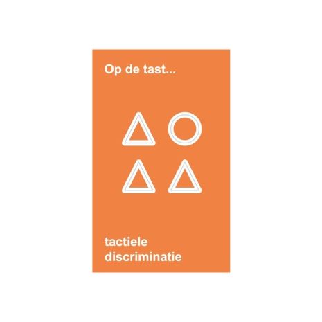 Afbeelding van Op de tast... : Tactiele discriminatie