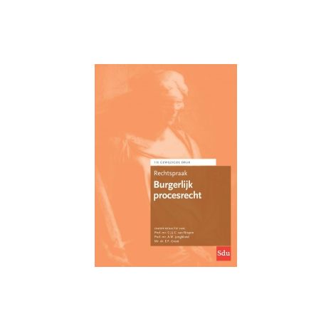 Afbeelding van Rechtspraak Burgerlijk procesrecht