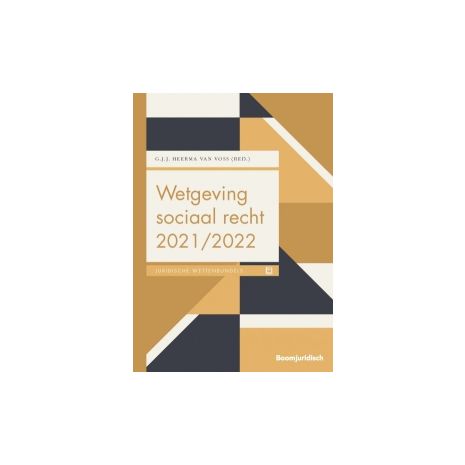 Afbeelding van Wetgeving sociaal recht 2021/2022 Afbeelding van Wetgeving sociaal recht 2021/2022