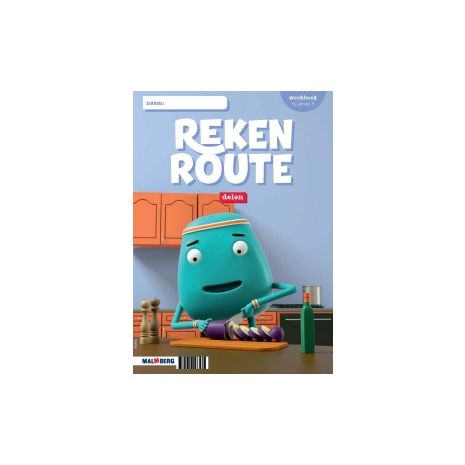 Afbeelding van Rekenroute vermenigvuldigen : Groep 6 : Werkboek