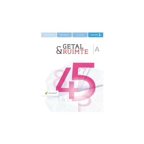 Afbeelding van Getal & ruimte 12e ed : havo A 1 : Uitwerkingen Afbeelding van Getal & ruimte 12e ed : havo A 1 : Uitwerkingen