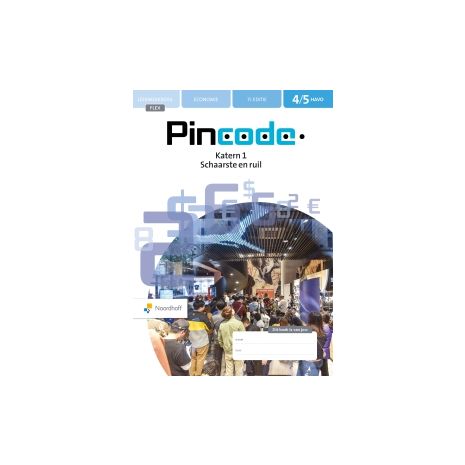 Afbeelding van Pincode 7e ed - FLEX - : 4+5 havo : 1 Schaarste en ruil : Katern