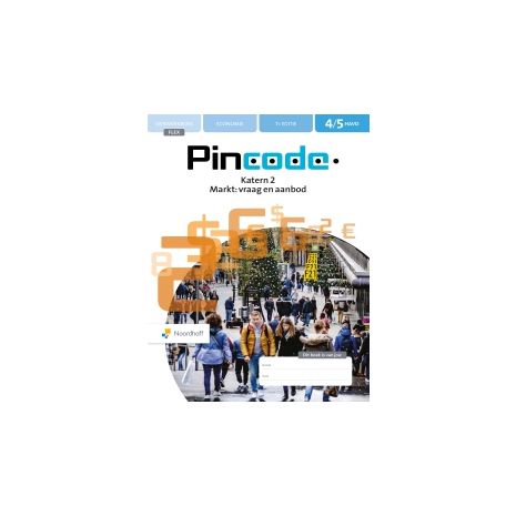 Afbeelding van Pincode 7e ed - FLEX - : 4+5 havo : 2 Markt, vraag en aanbod : Katern