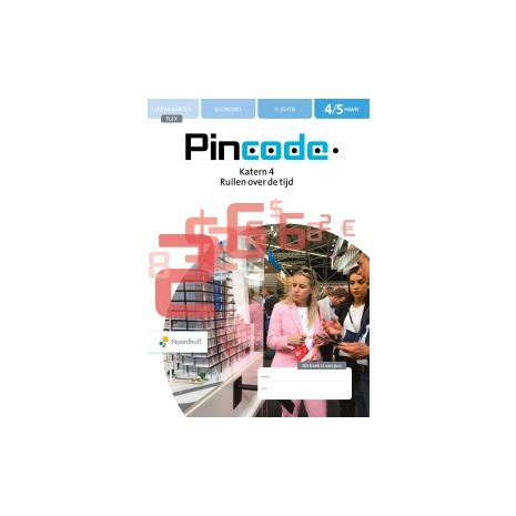 Afbeelding van Pincode 7e ed - FLEX - : 4+5 havo : 4 Ruilen over de tijd : Katern