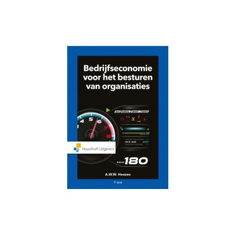 Afbeelding van Bedrijfseconomie voor het besturen van organisaties : Theorieboek