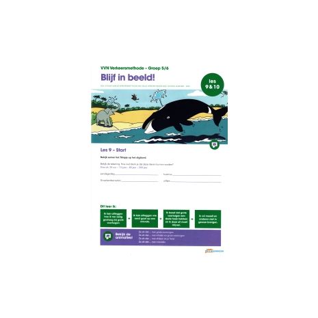 Afbeelding van Veilig Verkeer Nederland : Groep 5+6 : Blijf in beeld : Les 9 & 10 Afbeelding van Veilig Verkeer Nederland : Groep 5+6 : Blijf in beeld : Les 9 & 10