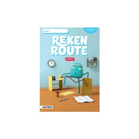 Afbeelding van Rekenroute meten : Groep 7 : Werkboek Afbeelding van Rekenroute meten : Groep 7 : Werkboek