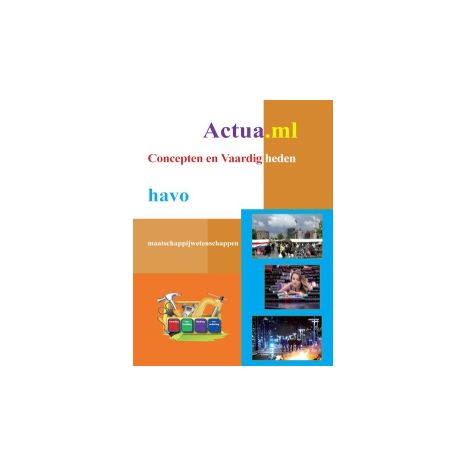 Afbeelding van Actua.ml 2e dr : havo : Concepten en vaardigheden