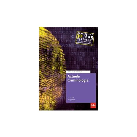 Afbeelding van Actuele criminologie 11e herz. dr Afbeelding van Actuele criminologie 11e herz. dr
