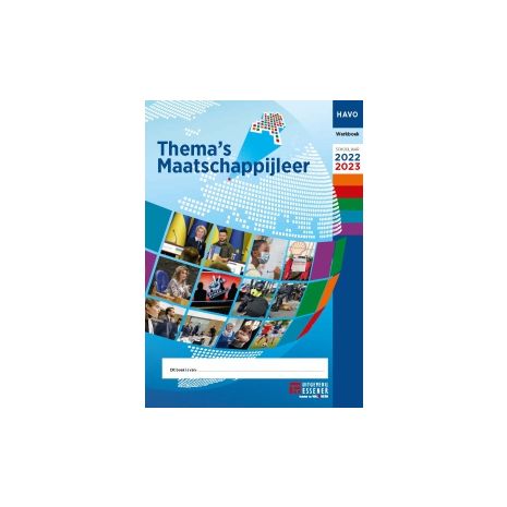 Afbeelding van Thema's maatschappijleer 2022-2023 : havo : Werkboek Afbeelding van Thema's maatschappijleer 2022-2023 : havo : Werkboek