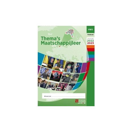 Afbeelding van Thema's maatschappijleer 2022-2023 : vwo : Werkboek