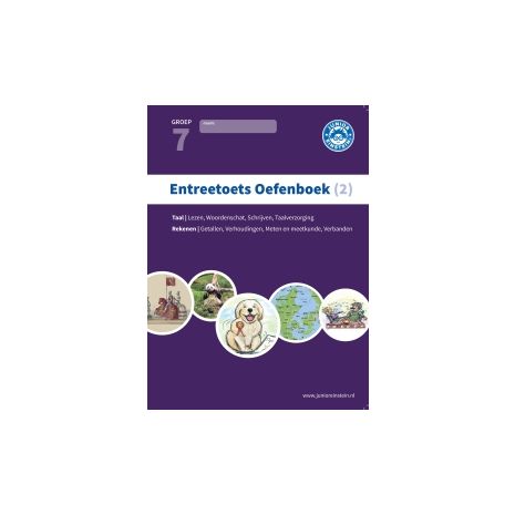 Afbeelding van Entreetoets oefenboek : 2 : Gemengde opgaven voor groep 7 Afbeelding van Entreetoets oefenboek : 2 : Gemengde opgaven voor groep 7