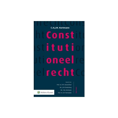 Afbeelding van Constitutioneel recht 8e dr Afbeelding van Constitutioneel recht 8e dr