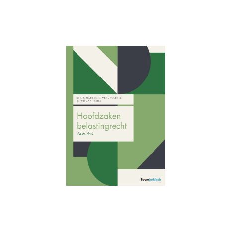 Afbeelding van Hoofdzaken belastingrecht 24e dr