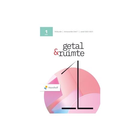 Afbeelding van Getal & ruimte 13e ed : 1 vwo 1 : Antwoordenboek Afbeelding van Getal & ruimte 13e ed : 1 vwo 1 : Antwoordenboek