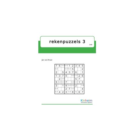 Afbeelding van Rekenpuzzels 3 : Groep 5 Afbeelding van Rekenpuzzels 3 : Groep 5