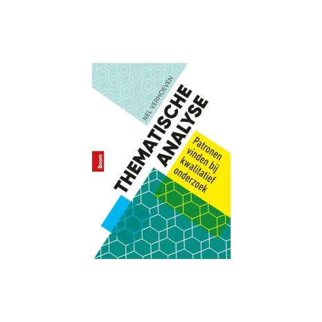 Afbeelding van Thematische analyse : patronen vinden bij kwalitatief onderzoek Afbeelding van Thematische analyse : patronen vinden bij kwalitatief onderzoek