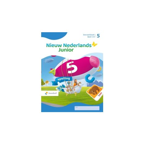 Afbeelding van Nieuw Nederlands junior Spelling : Groep 5, blok 5-8 : Leerwerkboek Afbeelding van Nieuw Nederlands junior Spelling : Groep 5, blok 5-8 : Leerwerkboek