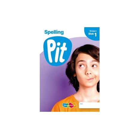 Afbeelding van Pit Spelling : Groep 6, blok 1 t/m 3 : Leerwerkschrift