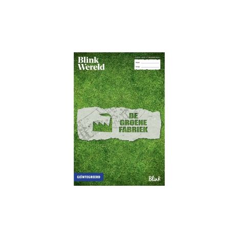 Afbeelding van Blink Wereld : Groep 5+6 B : Thema 5 De groene fabriek : Logboek Afbeelding van Blink Wereld : Groep 5+6 B : Thema 5 De groene fabriek : Logboek
