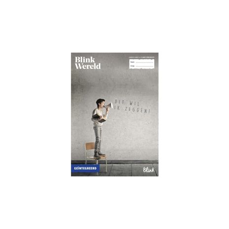 Afbeelding van Blink Wereld : Groep 5+6 B : Thema 3 Dit wil ik zeggen : Logboek Afbeelding van Blink Wereld : Groep 5+6 B : Thema 3 Dit wil ik zeggen : Logboek