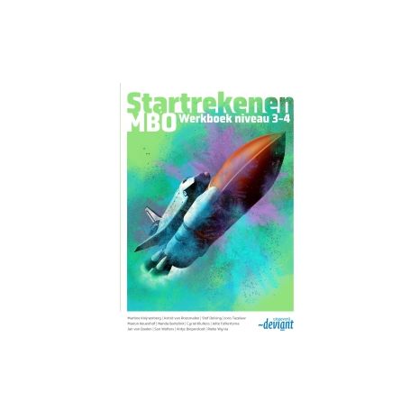Afbeelding van Startrekenen MBO : Werkboek