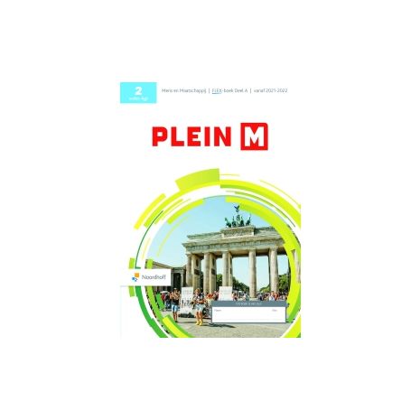 Afbeelding van Plein M 4e ed - FLEX - : 2 vmbo-kgt AB : Leerwerkboek Afbeelding van Plein M 4e ed - FLEX - : 2 vmbo-kgt AB : Leerwerkboek