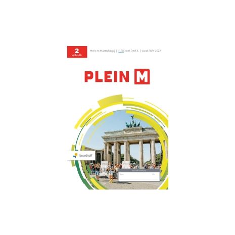 Afbeelding van Plein M 4e ed - FLEX - : 2 vmbo-bk AB : Leerwerkboek Afbeelding van Plein M 4e ed - FLEX - : 2 vmbo-bk AB : Leerwerkboek